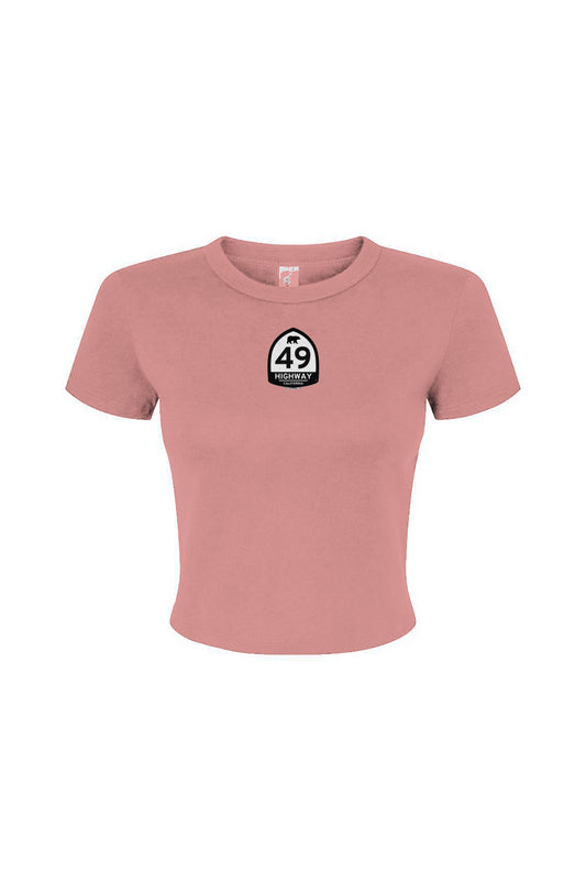 Women's Micro Rib Baby Tee